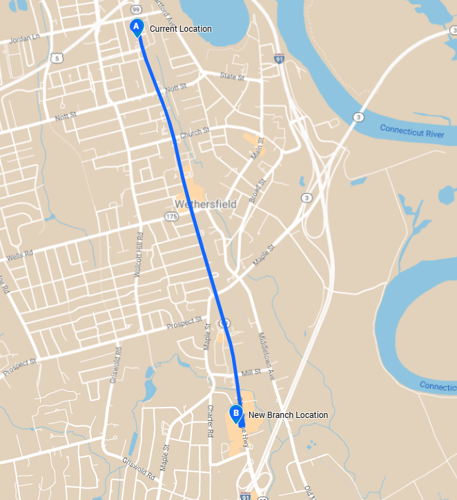 Wethersfield Map